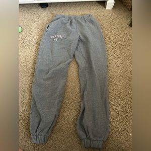 gray new york rosa sweats